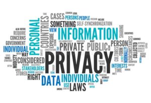 Privacy text image